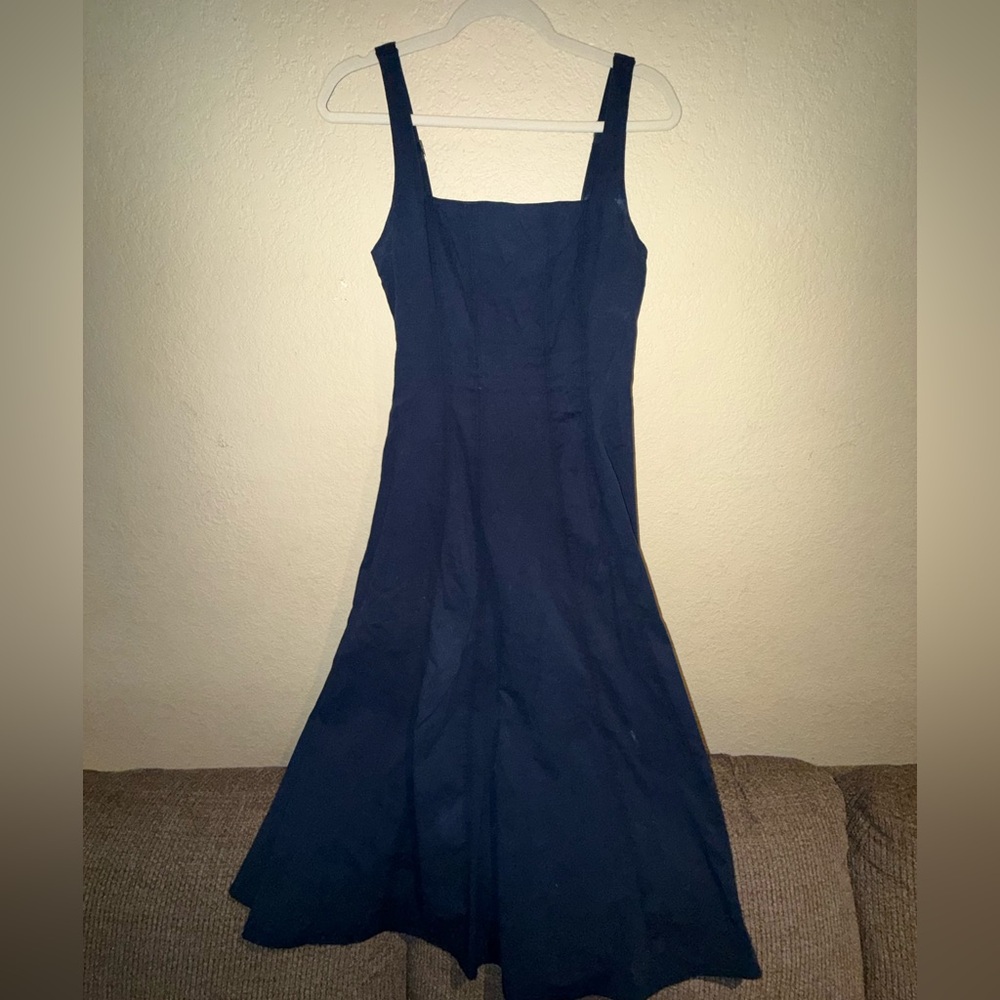 Abercrombie & Fitch Dark Blue Maxi Dress